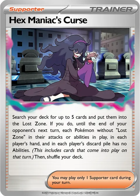 Hex Maniac's Curse - horue | PokeCardMaker.net