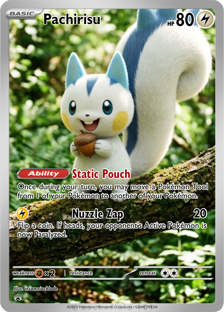 pachirisu pokemon card value Amazon.com: Pokemon - Pachirisu 208/198 - Scarlet & Violet - Illustrator  Rare main image 1