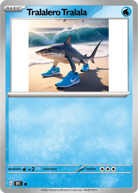 Tralalero Tralala - jfitz0 | PokeCardMaker.net