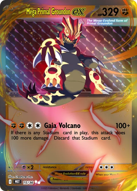 Mega Primal Groundon