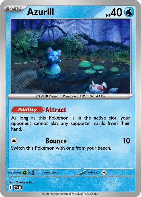 Azurill - leydenjar | PokeCardMaker.net
