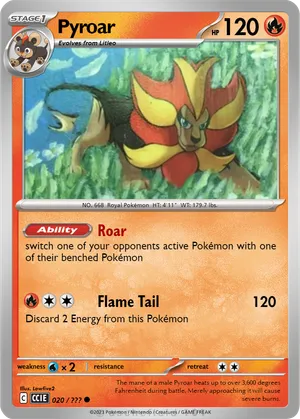 Pyroar - lowfive | PokeCardMaker.net
