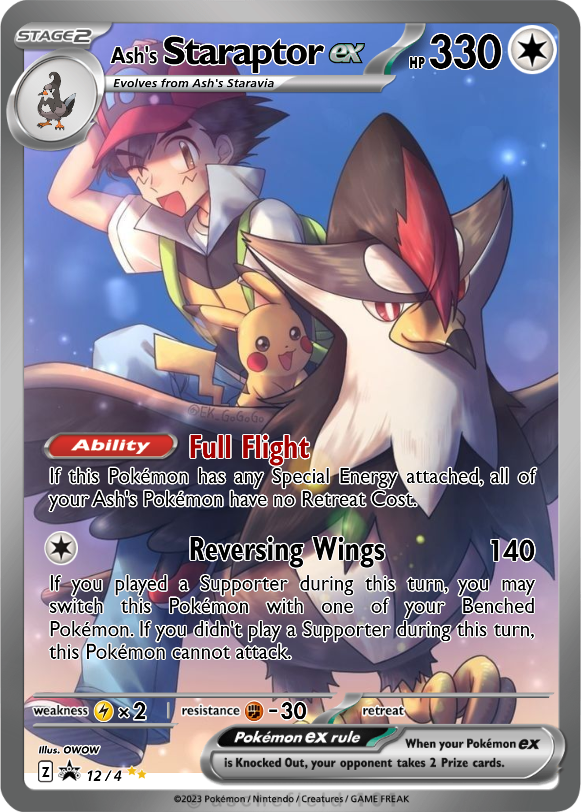 pokemon card staraptor Staraptor 150/198 Uncommon Pokemon Card (Burst Base and Purple) +  TitanCards® Toploader : Amazon.com.be: Toys main image 1