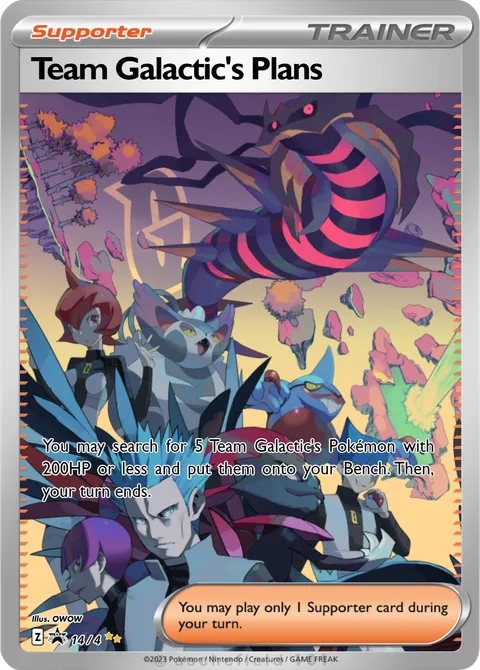 Team Galactic's Plans