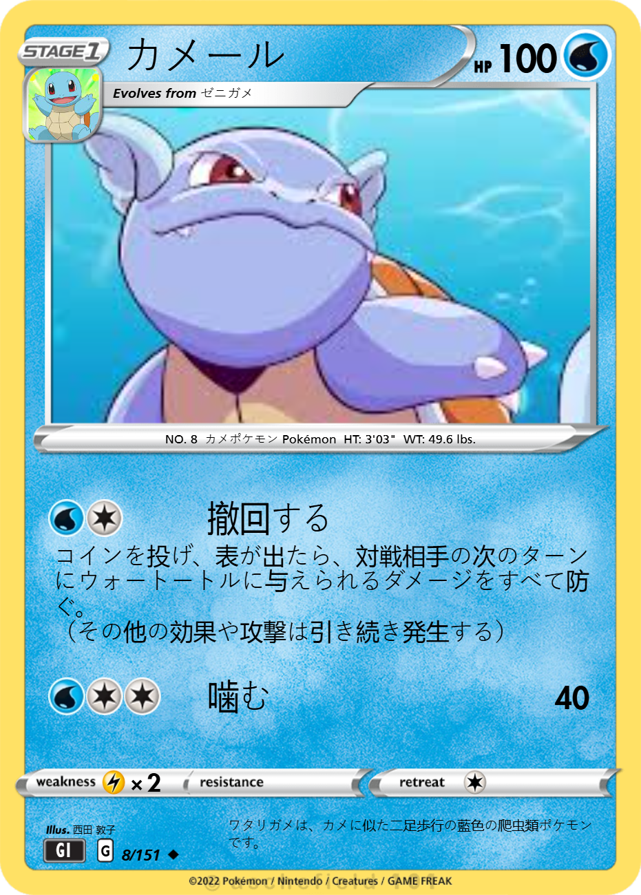 ポケモンキッズ No.3 ゼニガメ No.39 カメール ポケモンキッズ 指人形 ゼニガメ カメール カメックス 1996年製 進化3
