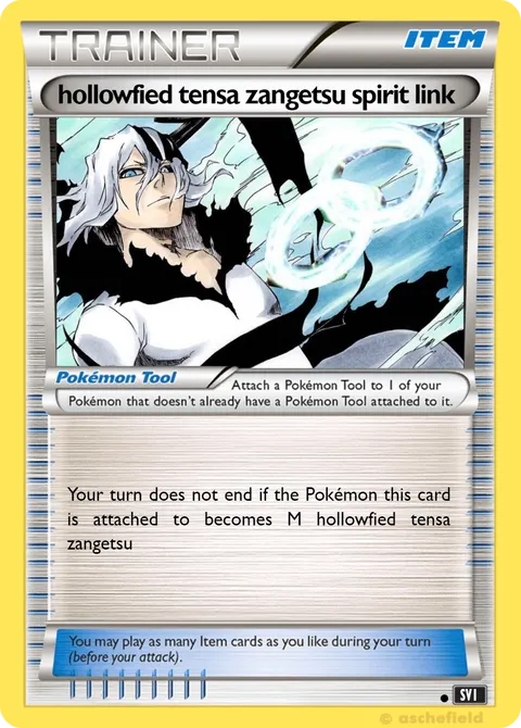 hollowfied tensa zangetsu spirit link
