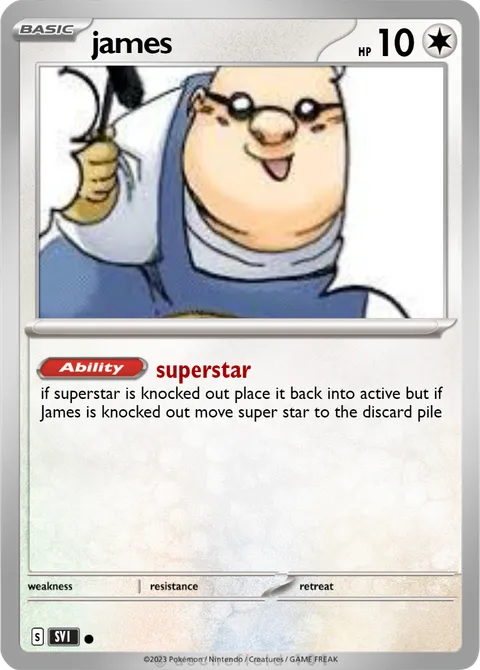 james