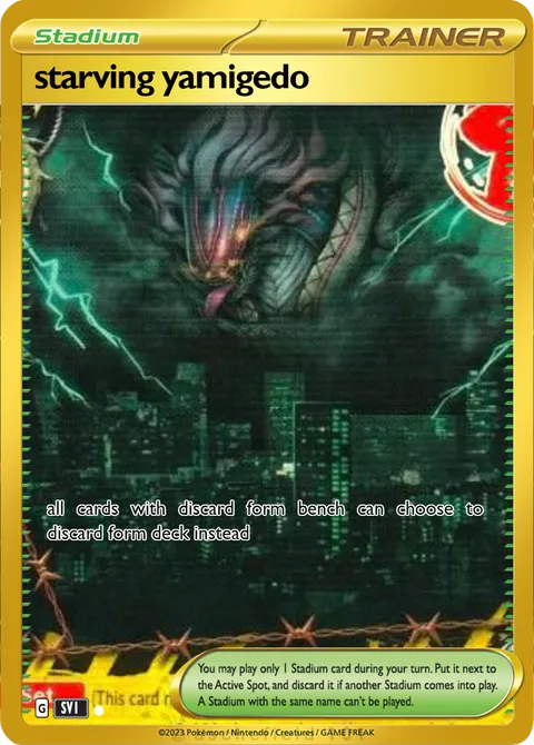 starving yamigedo