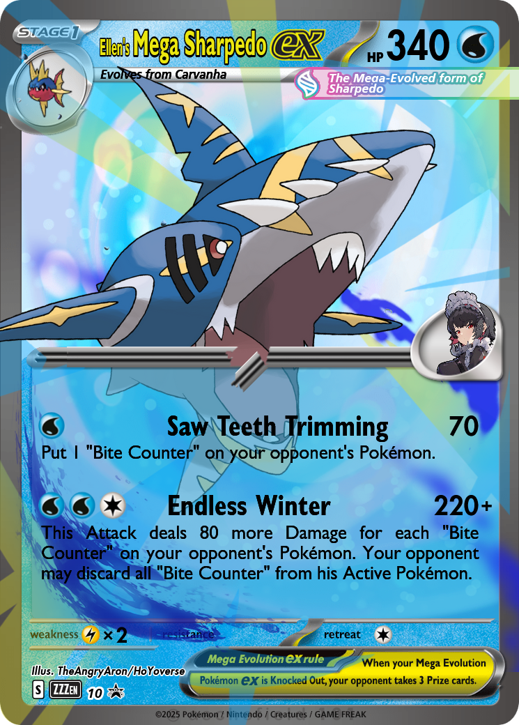 sharpedo pokemon cards M Sharpedo EX main image 0