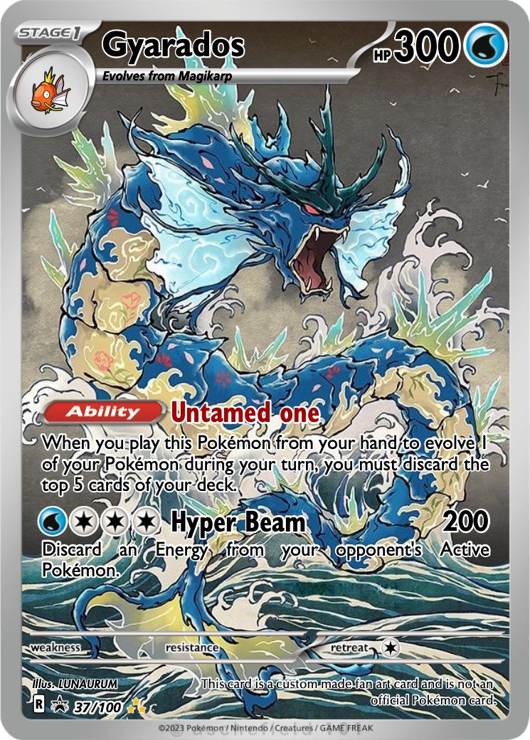 ポケモンカード Gyarados 100 HP Gyarados Lv.52 19/100 HOLO RARE Diamond & Pearl Stormfront Pokemon