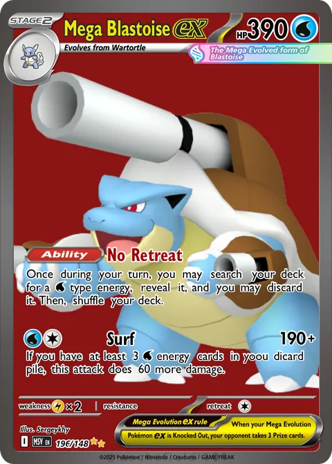 Mega Blastoise