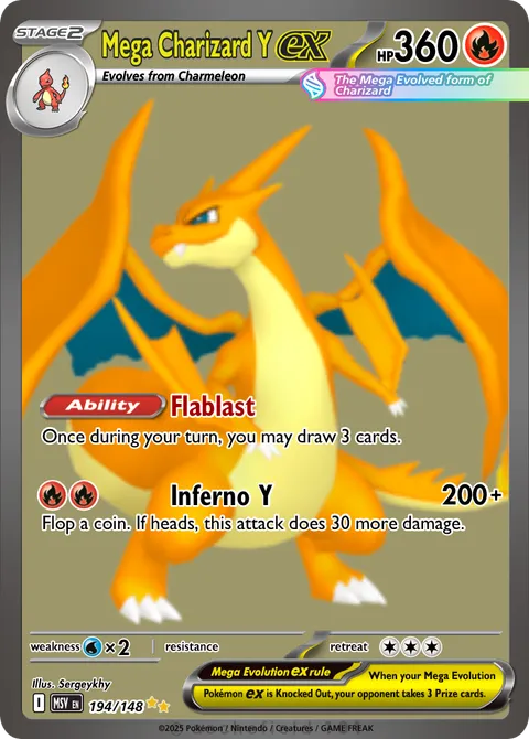 Mega Charizard Y