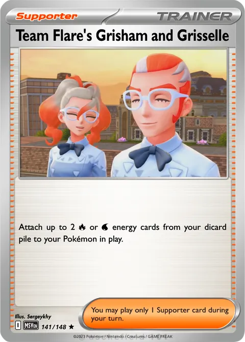 Team Flare's Grisham and Grisselle