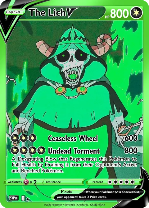The Lich - sp00kyScArySkell1es | PokeCardMaker.net