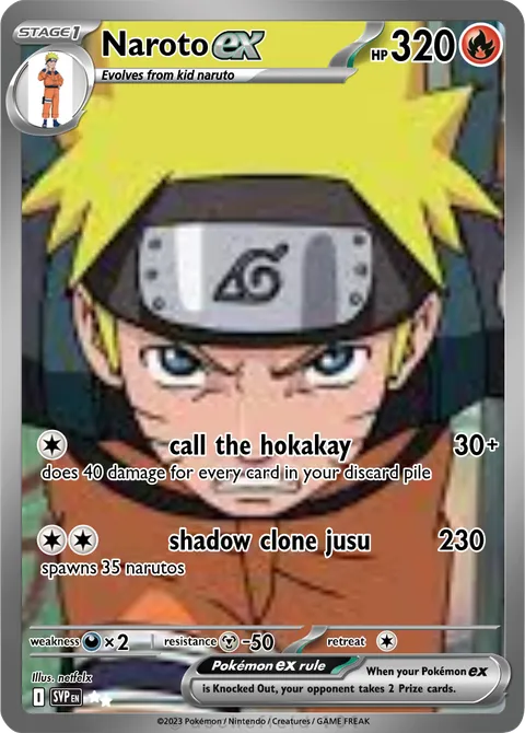 Naroto - superno668 | PokeCardMaker.net