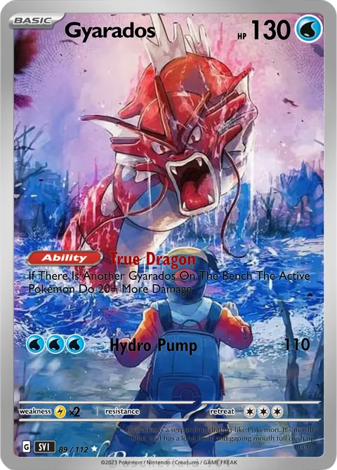 Gyarados - todoblack | PokeCardMaker.net