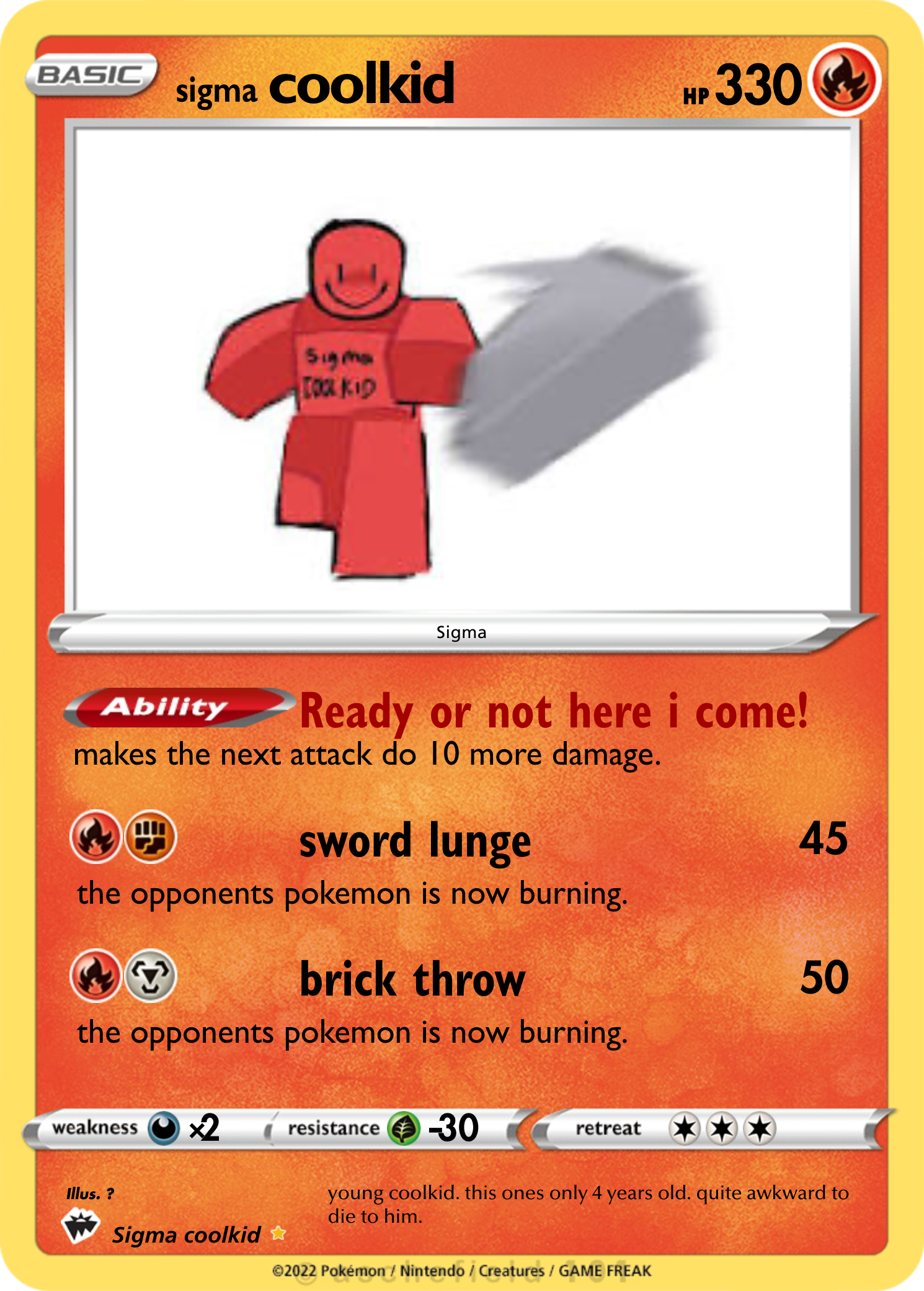 sigma pokemon card male 1 Only 841 total cases were produced for this release! coolkid - 0dawg0