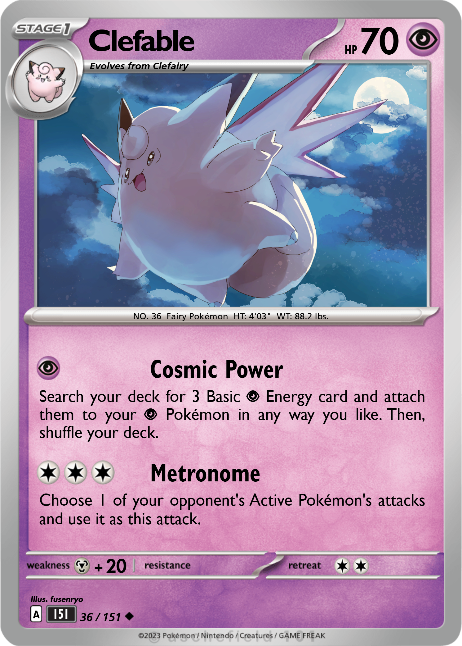 Clefable - 9cheesecake
