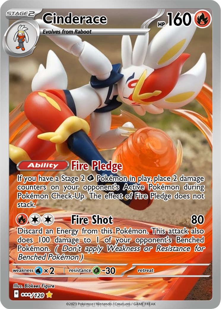 Cinderace - ADMCards