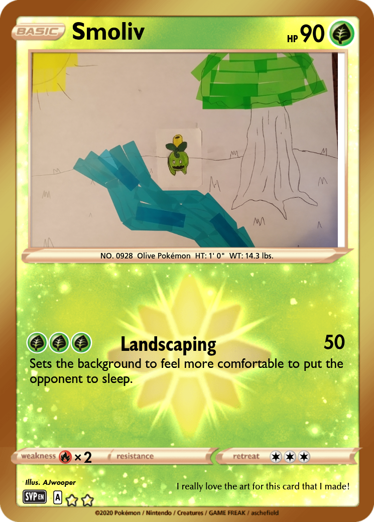 smoliv pokemon card [JP] (010/098) Rx2 / / 1 Artist Smoliv - AJwooperOG