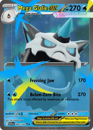 mega glalie pokemon card 10 If heads Frosty Mega Glalie Ex Deck