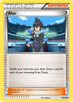 alain pokemon card Alain Mega Charizard X