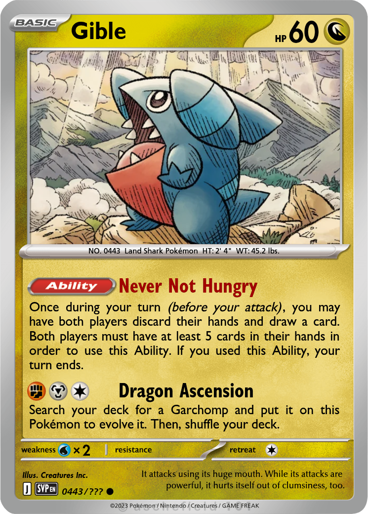 pokemon card sandile Pokmon TCG Japan: Scarlet & Violet Ex Preview: Sandile Art Rare