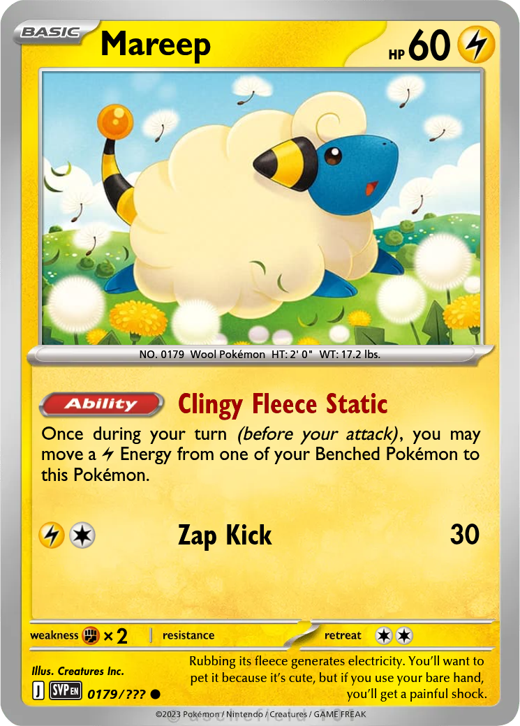 Mareep - AllInTheCards