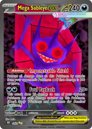 mega sableye ex pokemon card Mega Sableye ex Everyday Wonders (B3b) #41 Limitless TCG Pocket Database