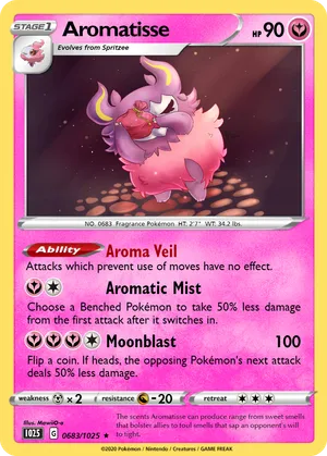 aromatisse pokemon card Aromatisse - 2014 (Michikazu Tsuda) - World Championship Decks