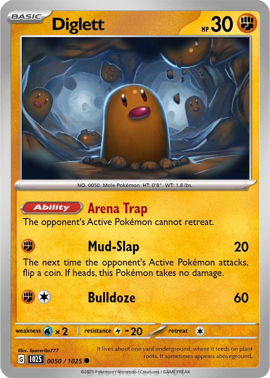 Diglett - Aranethon