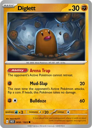 Diglett V Diglett - Aranethon