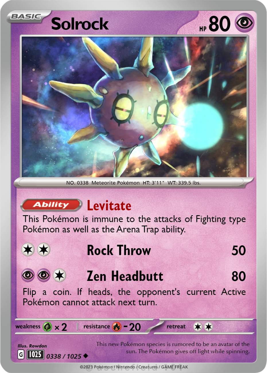 Solrock - Aranethon