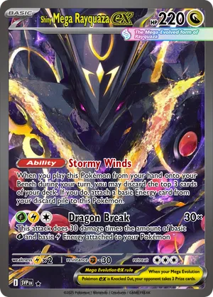 shiny mega rayquaza pokemon cards Shiny Mega Rayquaza EX Custom Pokemon Card | Holographic Fan Art Collectible
