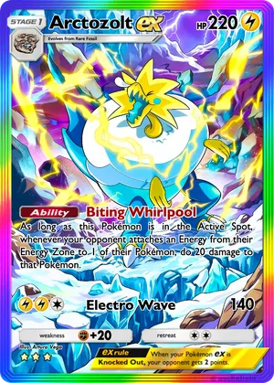 arctozolt pokemon card - SV046/SV122 - Shining Fates Pokmon Hit Points130 HP Form Pokemon - Arctozolt - Darkness