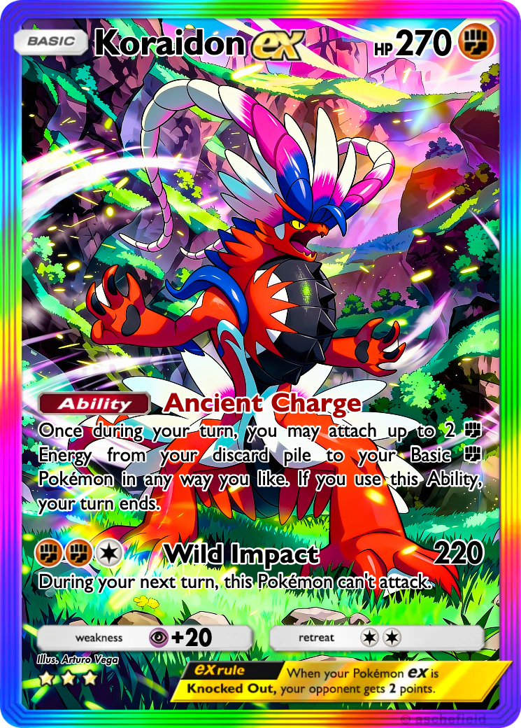 koraidon pokemon card ancient & Miraidon – – Legendary 2 Lot – Surging Sparks 116/191 – 069/191 : Toys & Games 119/162 / Rare Card Type / HP / Stage 2024 Pokemon - Sword &