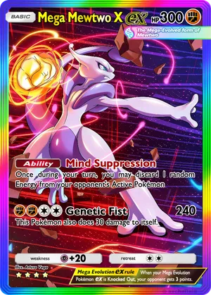 mega mewtwo z pokemon card Mega Mewtwo Z