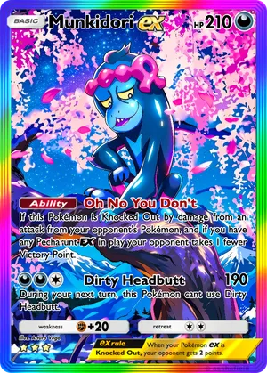 munkidori pokemon card PSA 10 #107 Mask of Change SV6 Japanese if this Pokemon has any Energy attached to it Munkidori Sammy's Card Shop