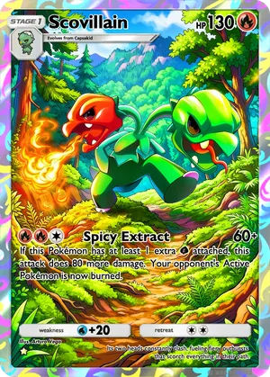 scovillain pokemon card Serebii.net TCG SV Promo