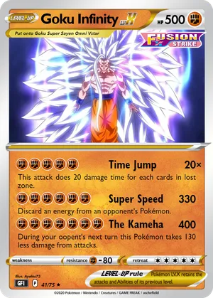 goku pokemon cards Made some Saiyan Saga Goku Pokmon cards. What do you guys think, and who should I make next?