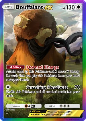 bouffalant pokemon card Bouffalant - SV07: Stellar Crown