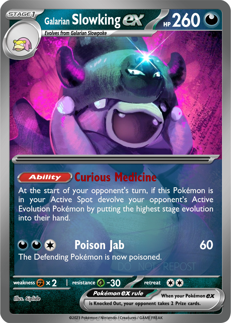 galarian slowking pokemon card VMAX 207/198 CGC 9.5 (Old Label) Colorless Spray Fluid (90) Weakness Fighting 2 Resistance None None Retreat Cost I picked up this Galarian