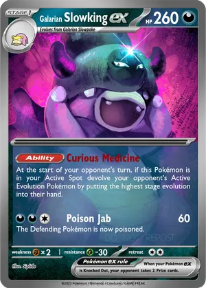 galarian slowking pokemon card VMAX 207/198 CGC 9.5 (Old Label) Colorless Spray Fluid (90) Weakness Fighting 2 Resistance None None Retreat Cost I picked up this Galarian