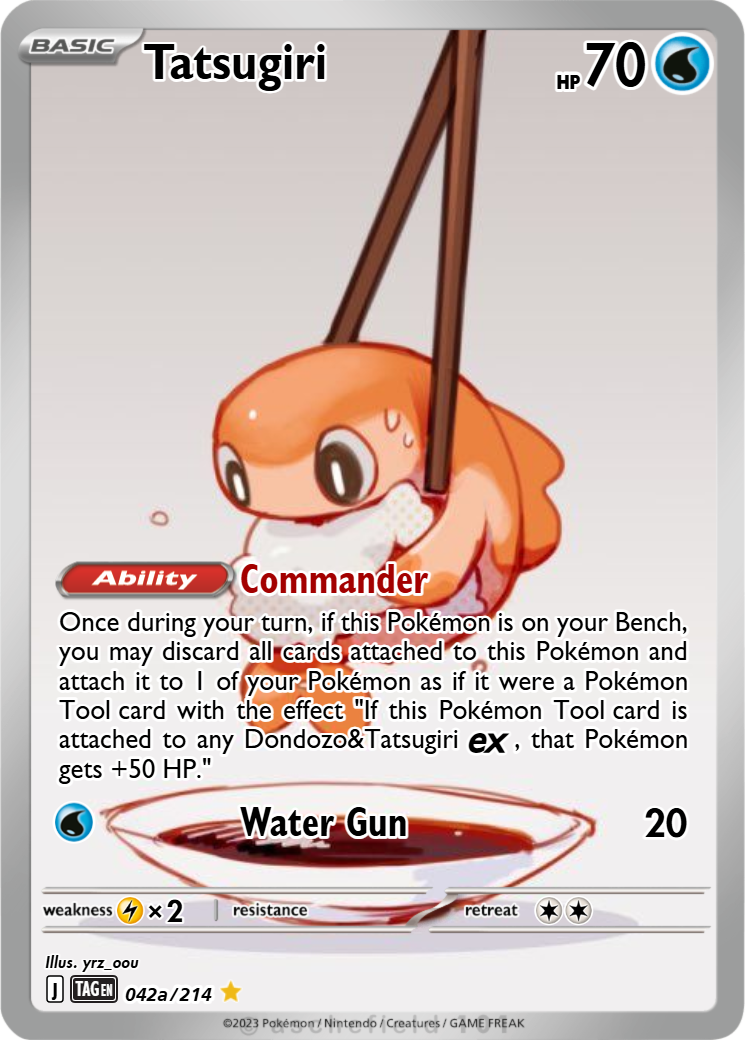 tatsugiri pokemon card 2024 Pokemon Ssp En-Surging Sparks 142 Tatsugiri Ex