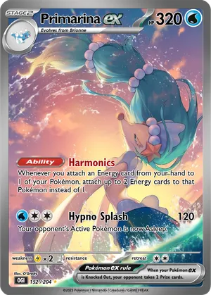 primarina pokemon cards GX - 42/149 1 primarily pin Pokemon 2026 M5 Abyss Eye
