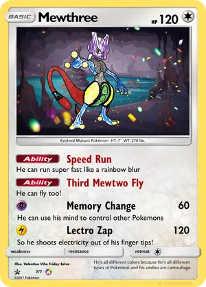 mewthree pokemon card Mew Dream Form VMAX Pokemon Card
