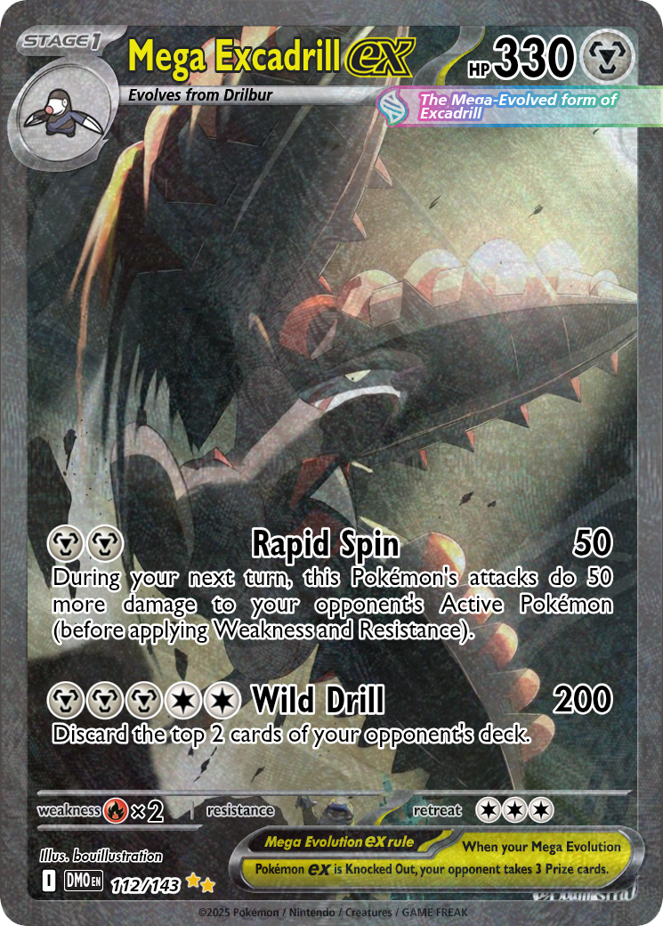 excadrill pokemon card value Today's tcg of the day is mega ex from pitch black! I'll probably end up talking about this card later today as well when I discuss the best cards Metal Metal Excadrill Pokemon Cards Price Guide