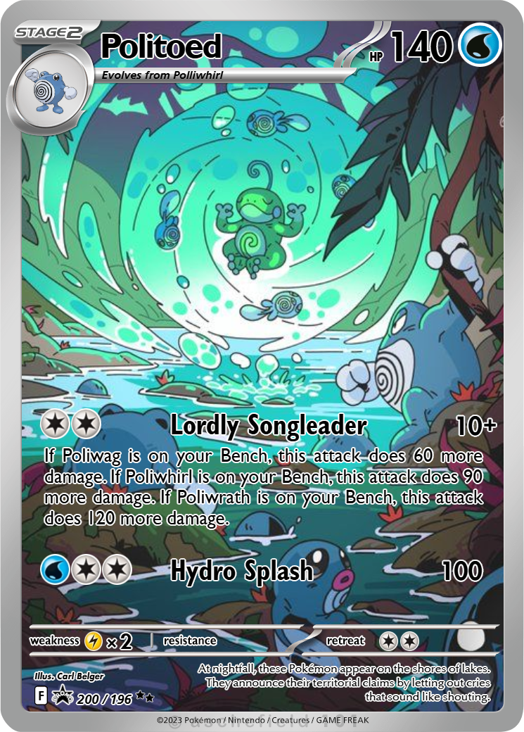 politoed pokemon card If you have no Benched Pokémon LP! Politoed 7/95 Unleashed Holo