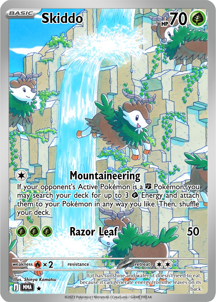 skiddo pokemon card - Sword & Shield - Vivid Voltage - - 017/185 Features Skiddo Skiddo 011/198 SV01 Scarlet &