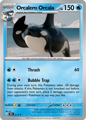 orca pokemon card artist:orca
